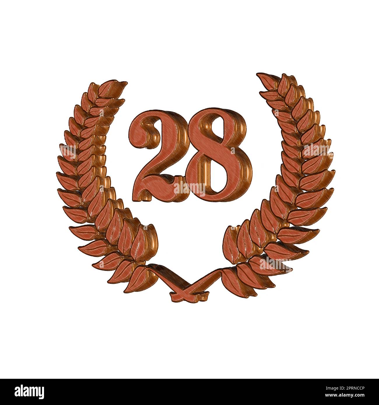 The number 28 Cut Out Stock Images & Pictures - Alamy