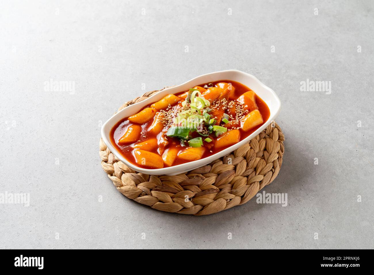 Stirfried Rice Cake Korean food dish Wheat tteokbokki Korean Sausage