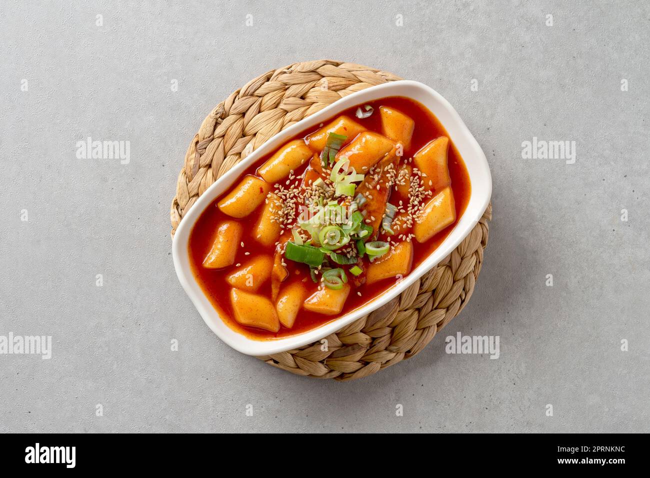 Stirfried Rice Cake Korean food dish Wheat tteokbokki Korean Sausage