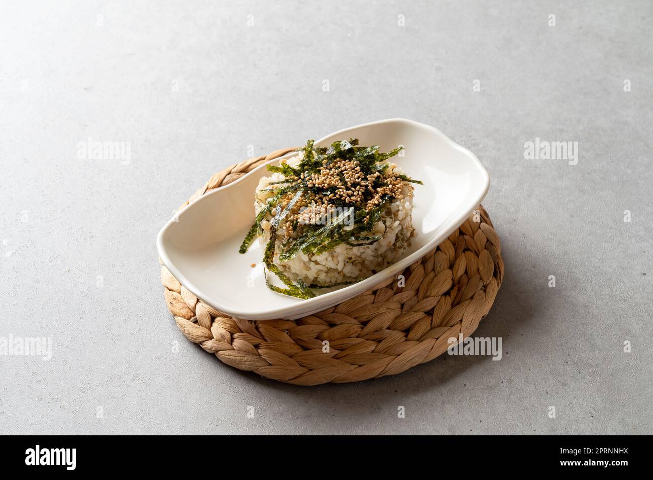 Assorted Fritters Korean food dish Anchovy Rice Balls rolled rolls of