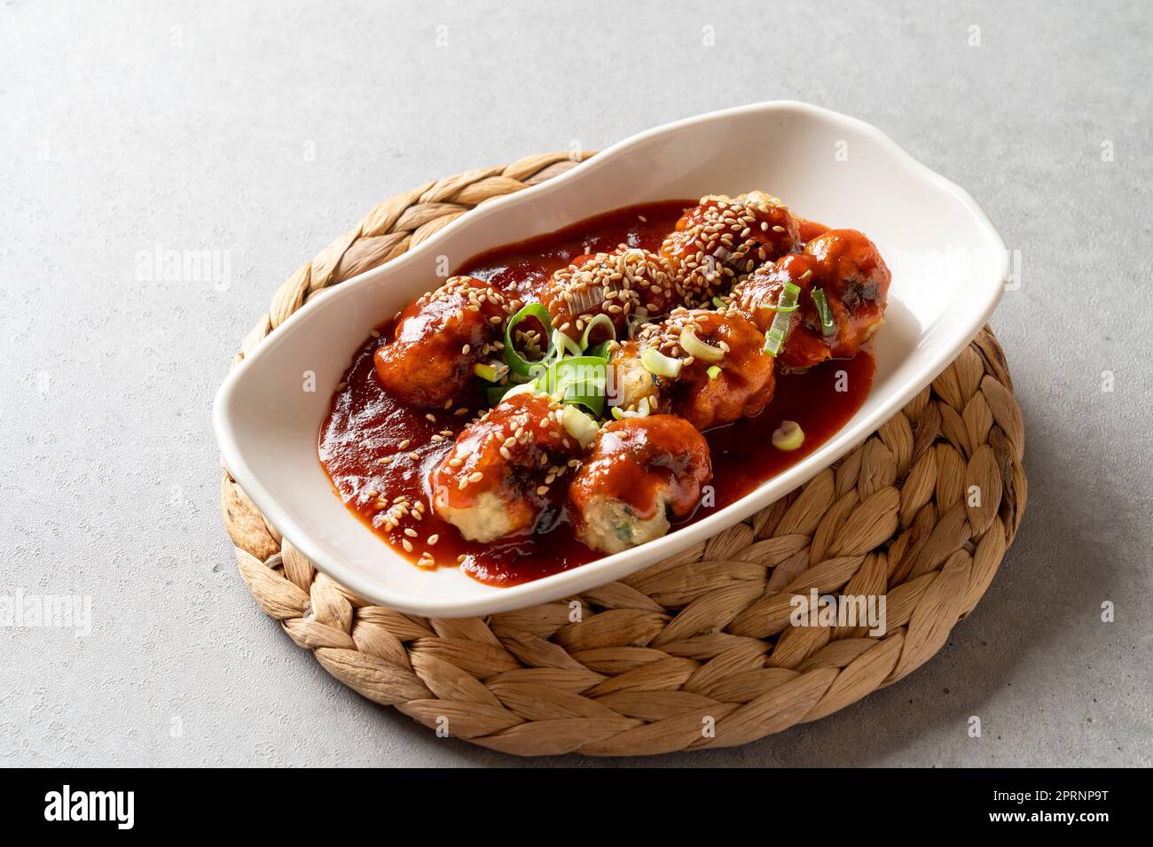 Assorted Fritters Korean food dish Anchovy Rice Balls rolled rolls of