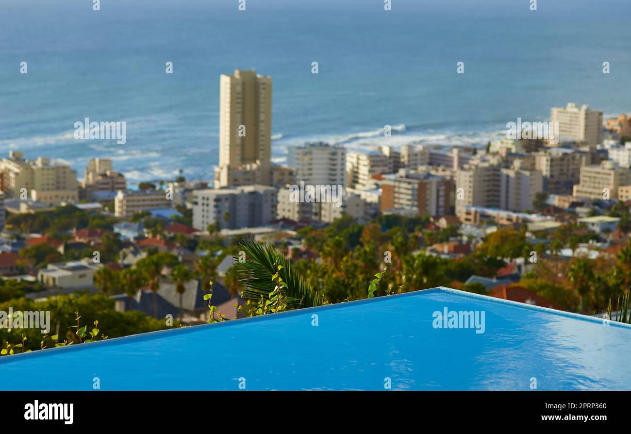 Sea Point - Cape Town. Beautiful Sea Point, Cape Town, South Africa. Stock Photo