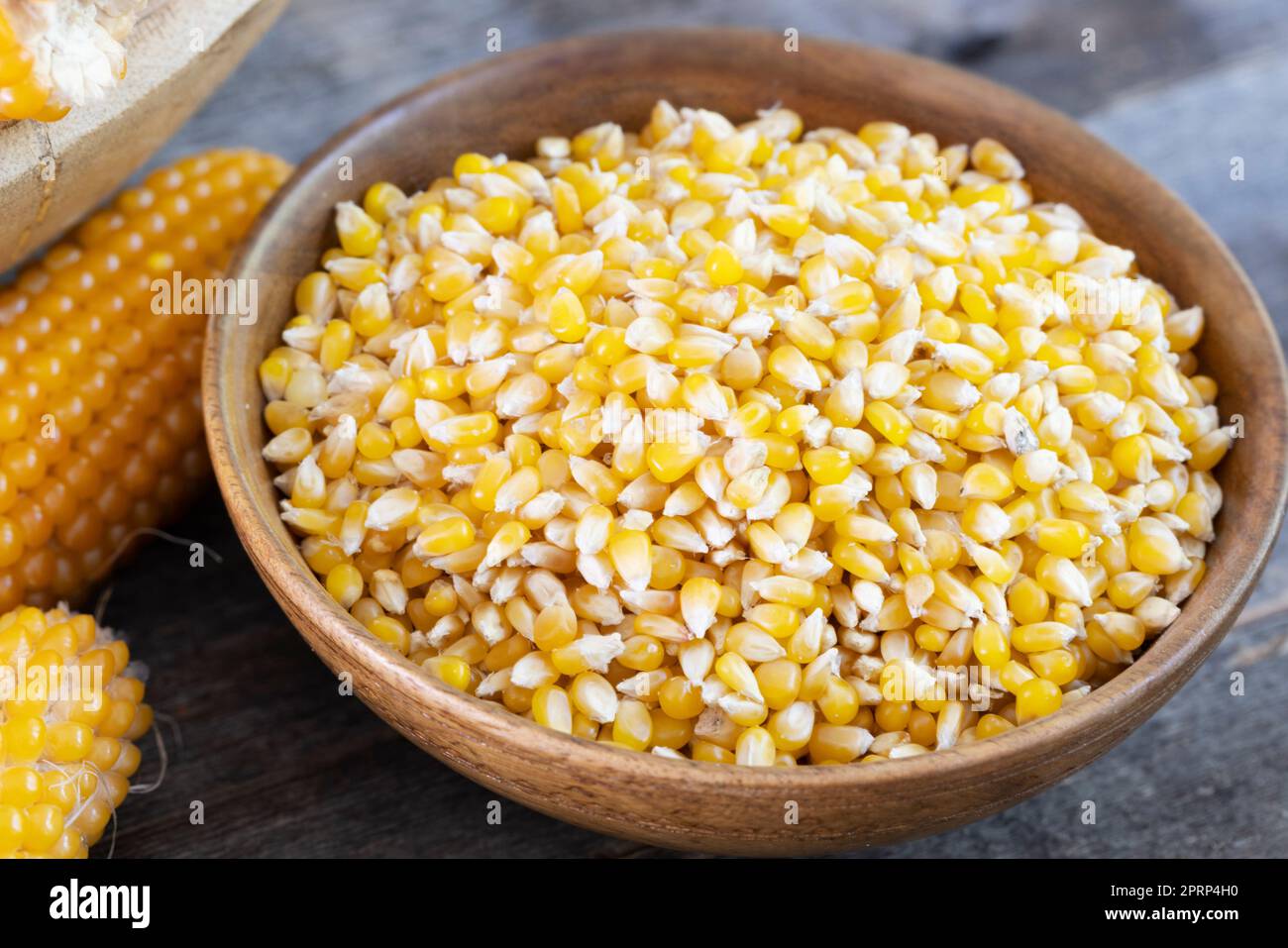 Popcorn Kernels in a Bowl Stock Photo Alamy