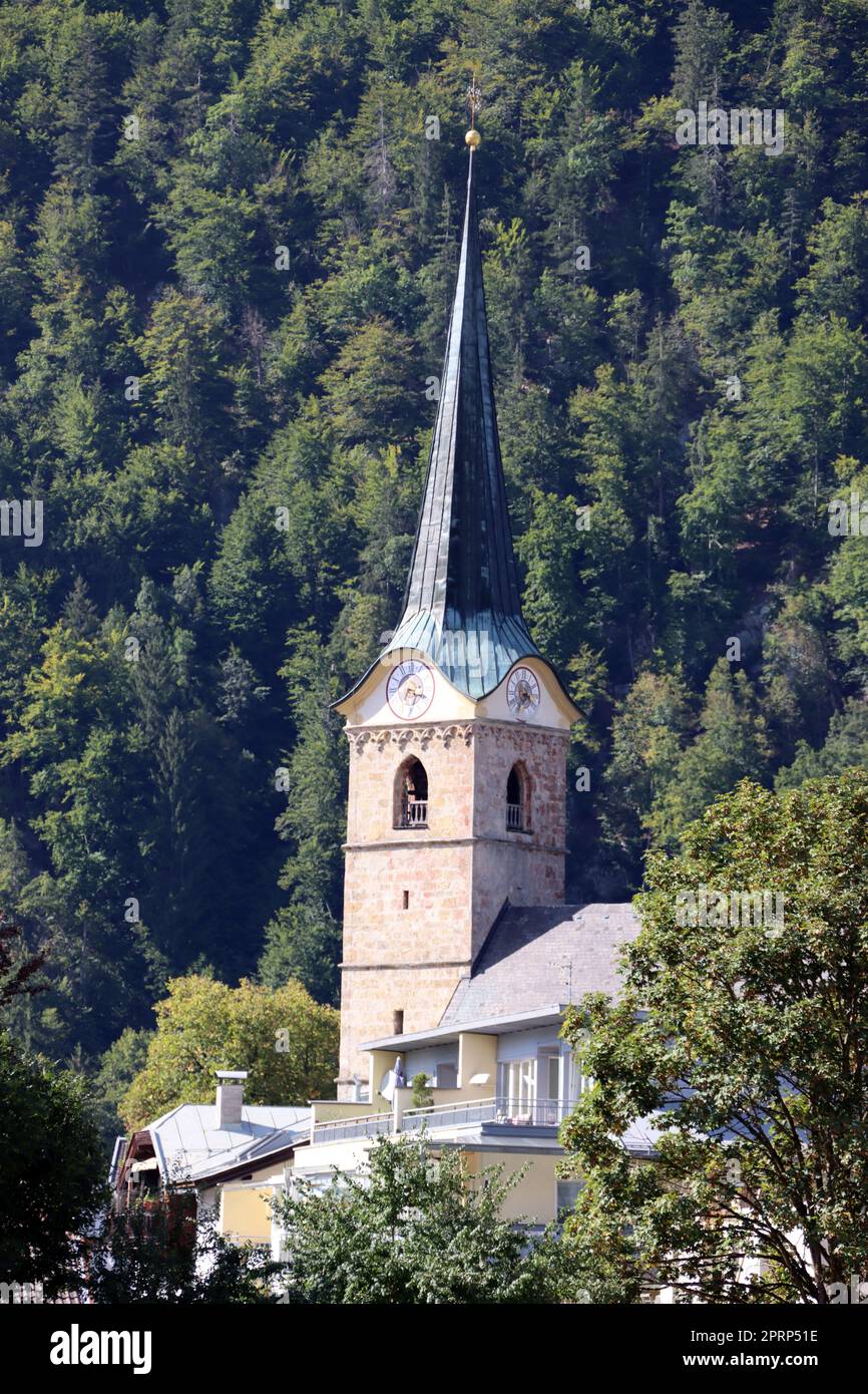 Katholische Pfarrkirche St. Stephanus Kirchdorf Stock Photo
