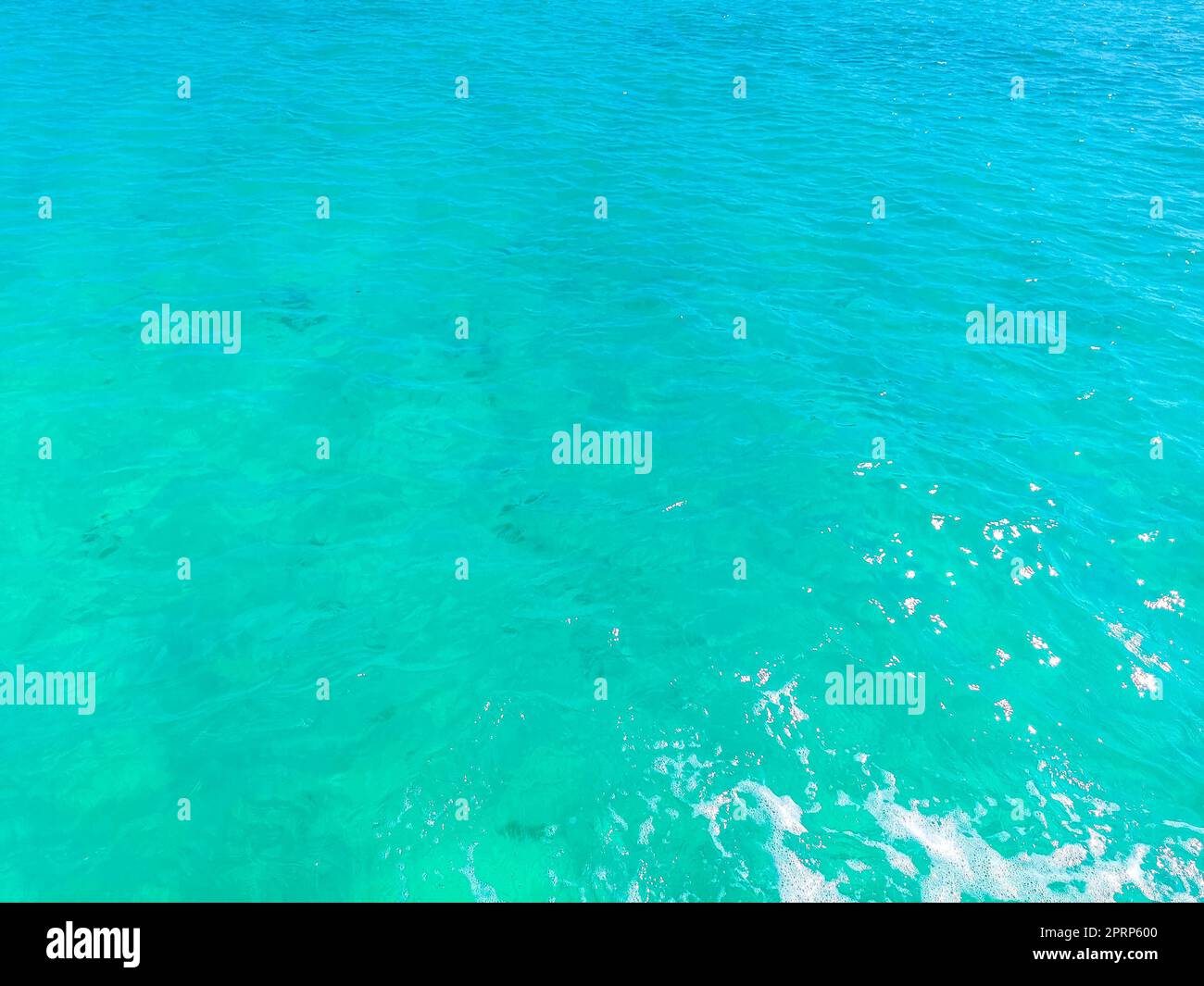 Beautiful blue and turquoise water waves ocean and sea texture pattern