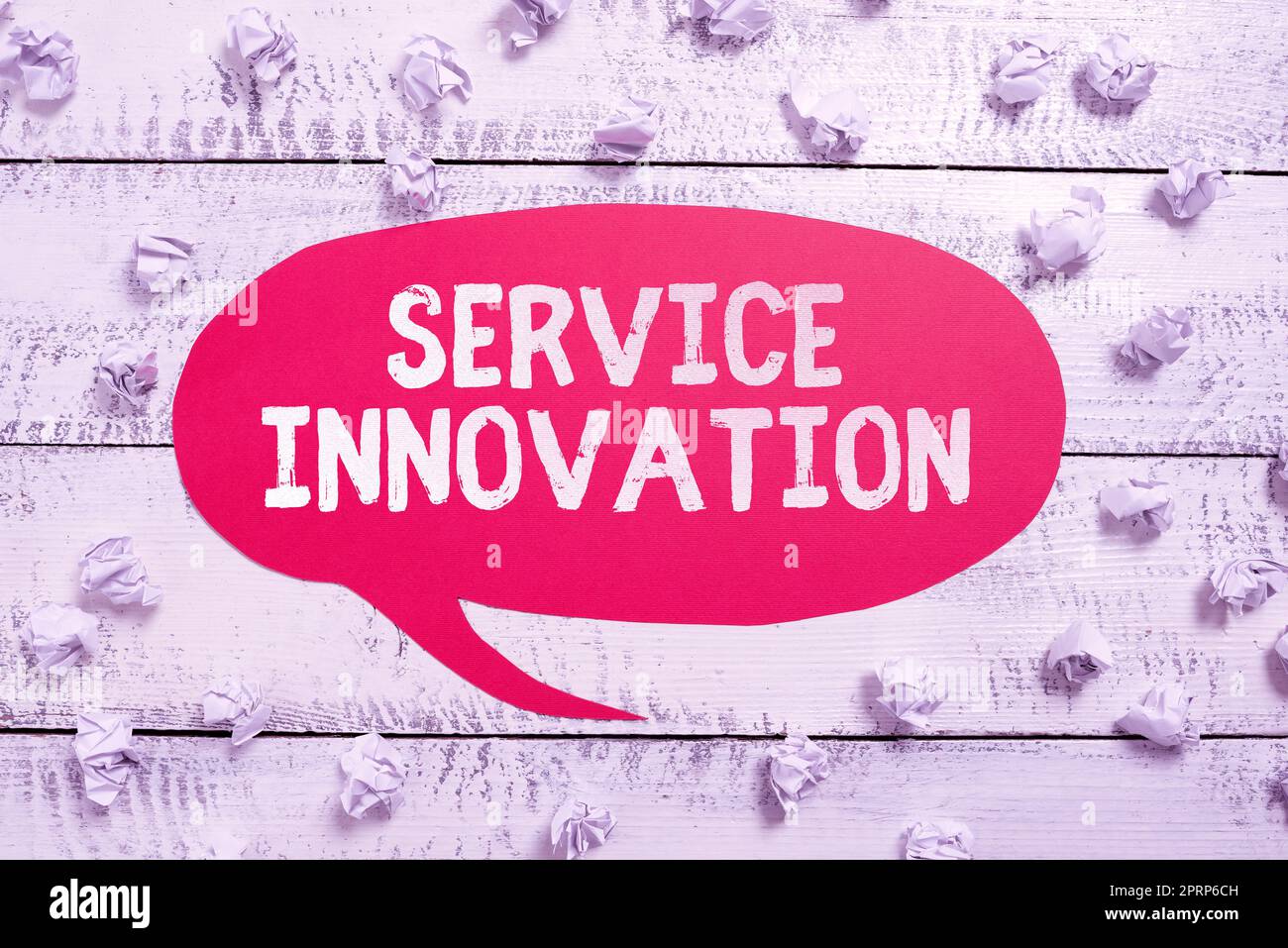 Inspiration showing sign Service InnovationImproved Product Line ...