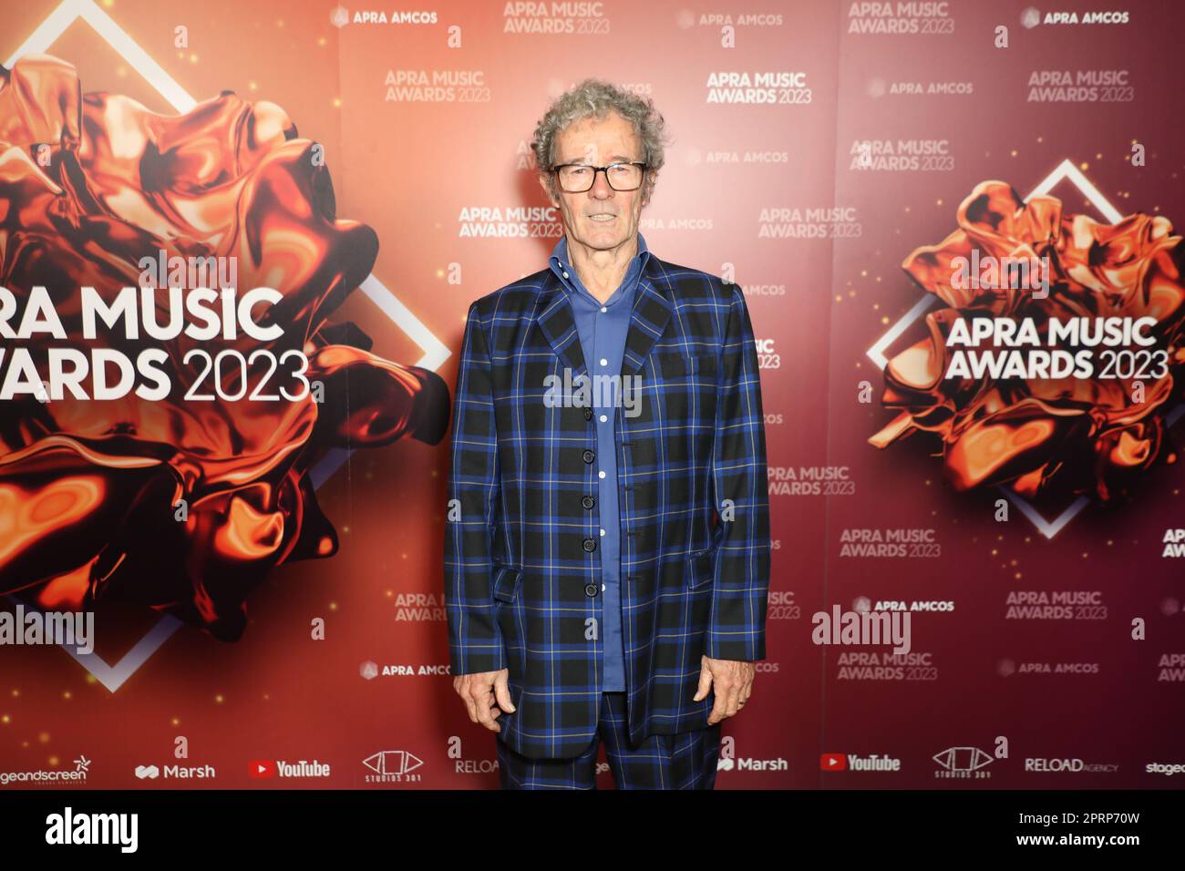 Sydney, Australia. 27th April 2023. Mark Dixon Kitchen, known professionally as Mark Gable attends the APRA Music Awards 2023 at Grand Ballroom, International Convention Centre, Darling Harbour. Credit: Richard Milnes/Alamy Live News Stock Photo