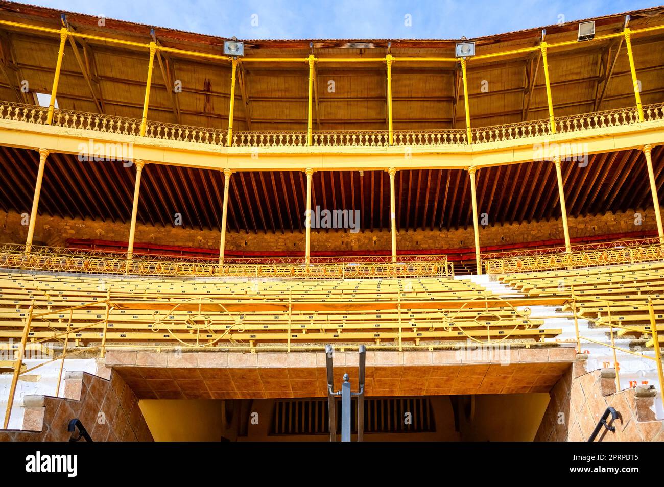 Bullfighting Building Alicante, Spain, Bullfighting Museum, and surrounding areas Stock Photo ...