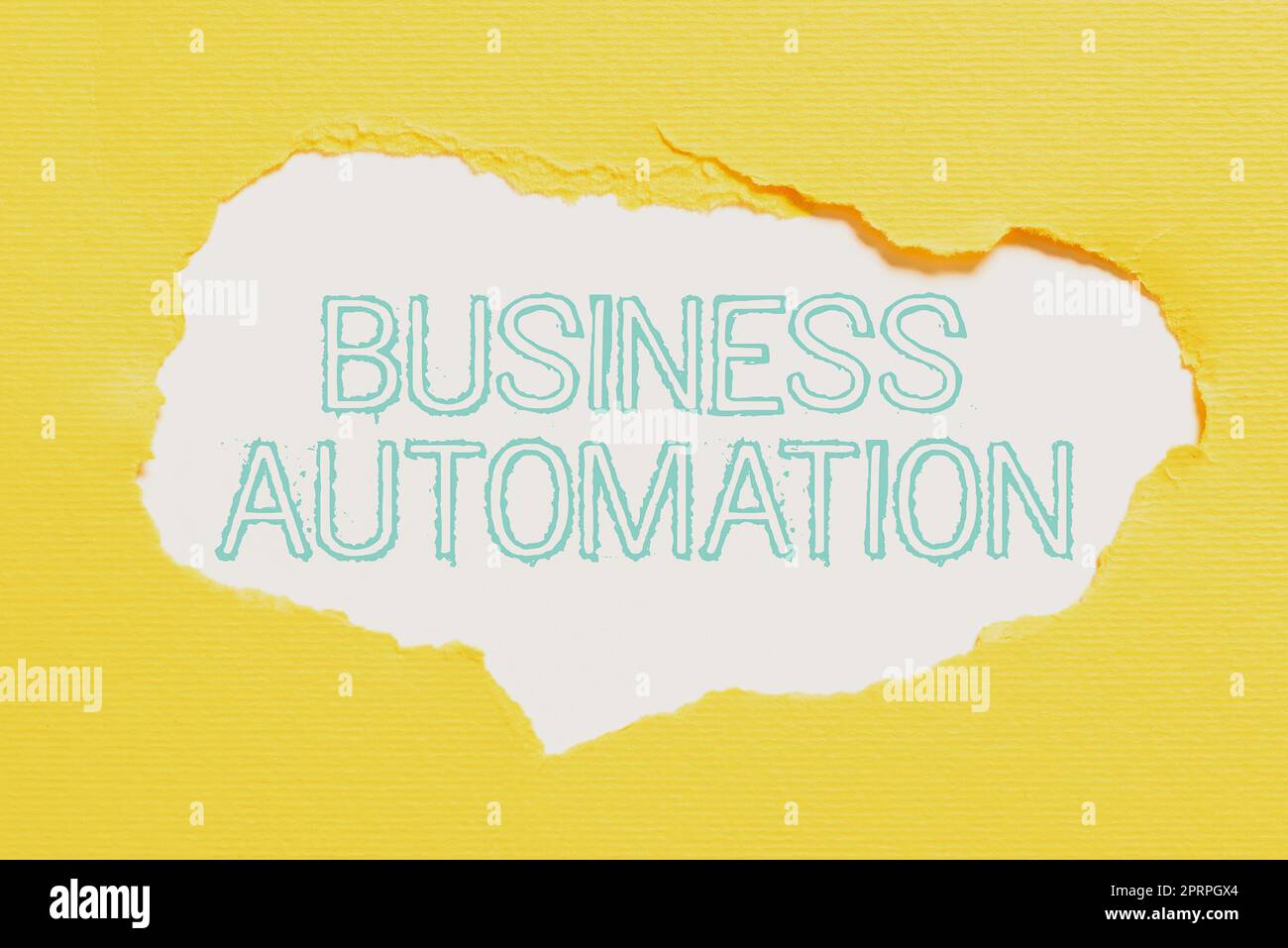Sign displaying Business Automation, Concept meaning Advanced