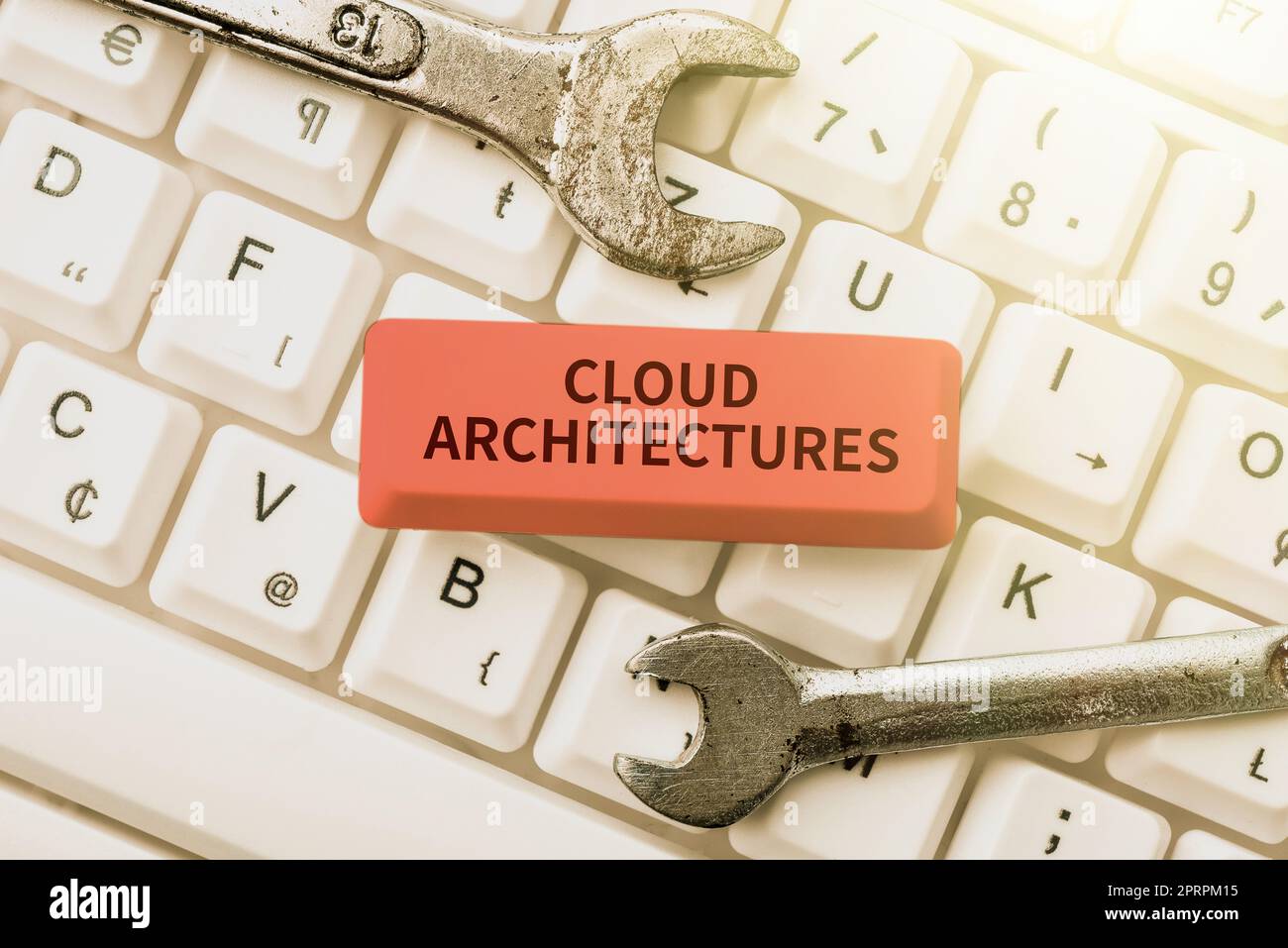 Text caption presenting Cloud ArchitecturesVarious Engineered Databases Softwares Applications. Conceptual photo Various Engineered Databases Softwares Applications Stock Photo