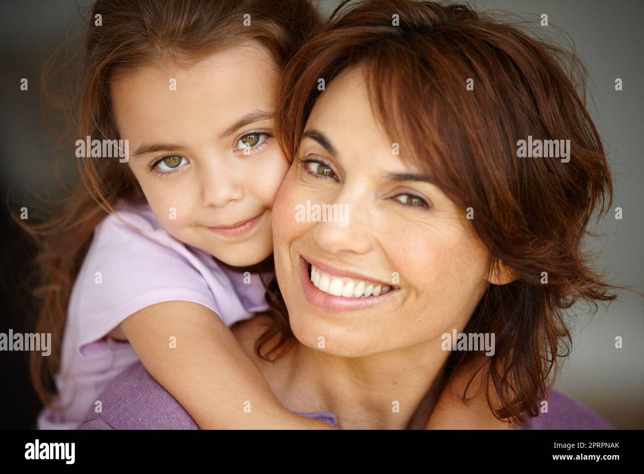 My daughter, my life. Portrait of a mother spending time with her adorable little girl. Stock Photo