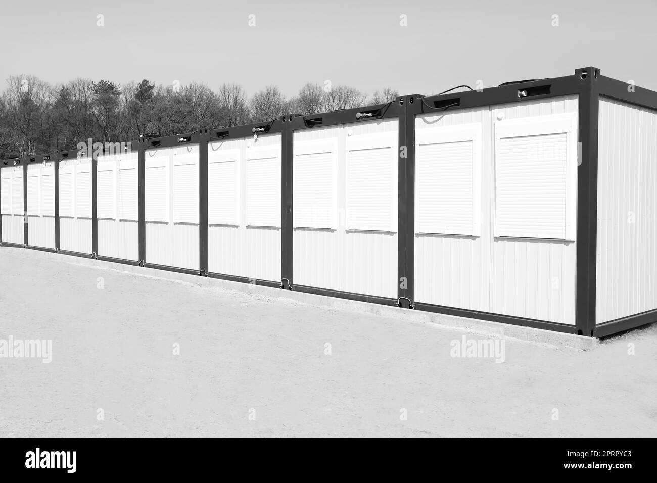 Reporting work with houses Black and White Stock Photos & Images - Alamy