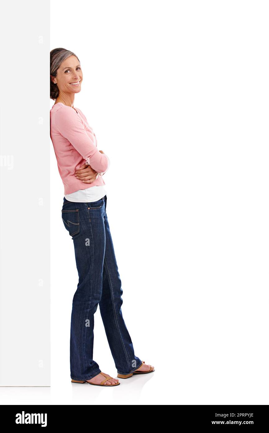 Beautiful mature woman full length hi-res stock photography and images ...