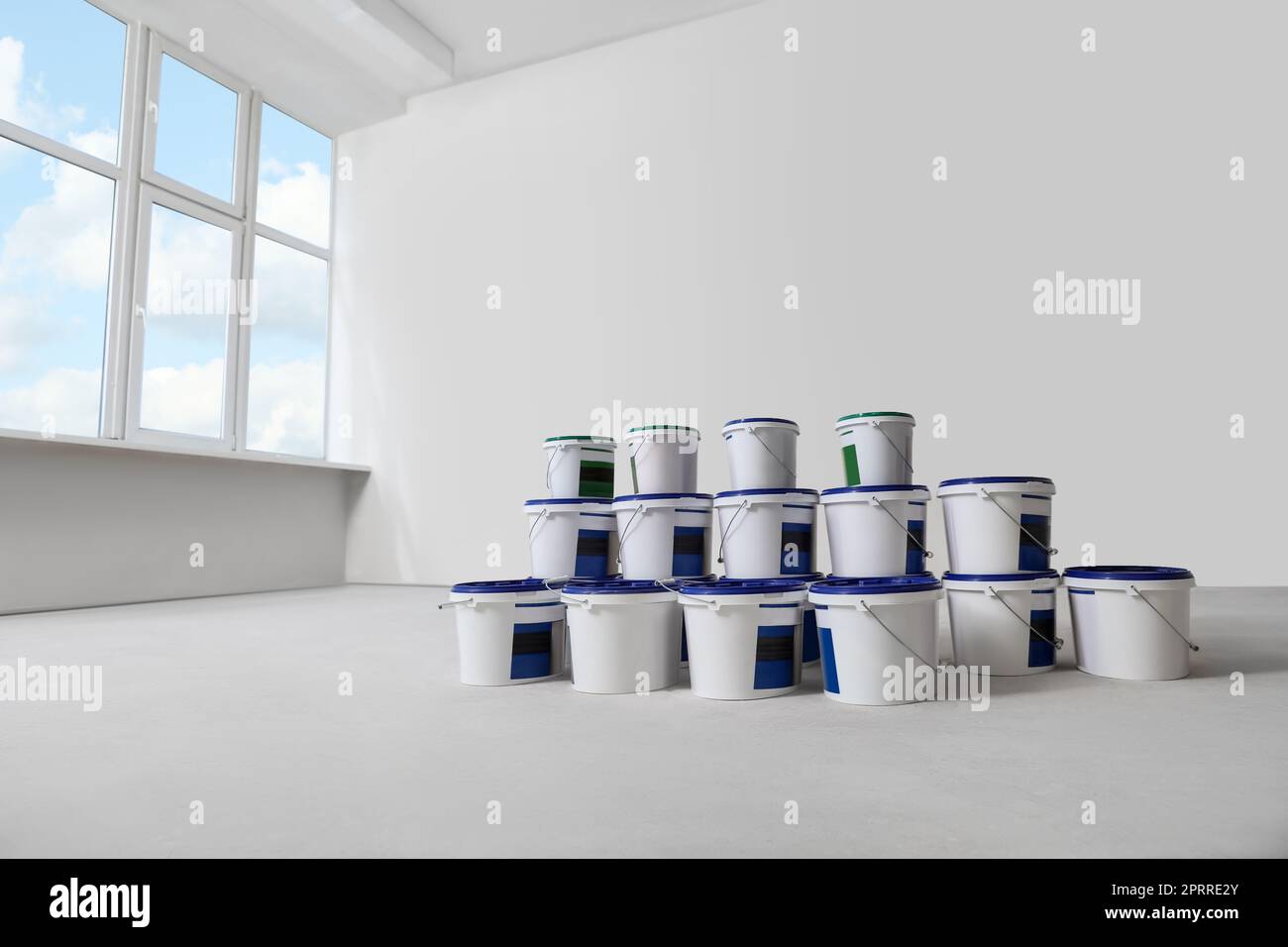 Materials in apartment during repair. Home renovation Stock Photo - Alamy
