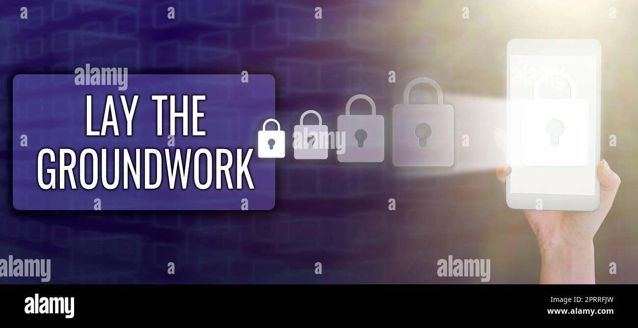 Writing displaying text Lay The GroundworkPreparing the Basics or