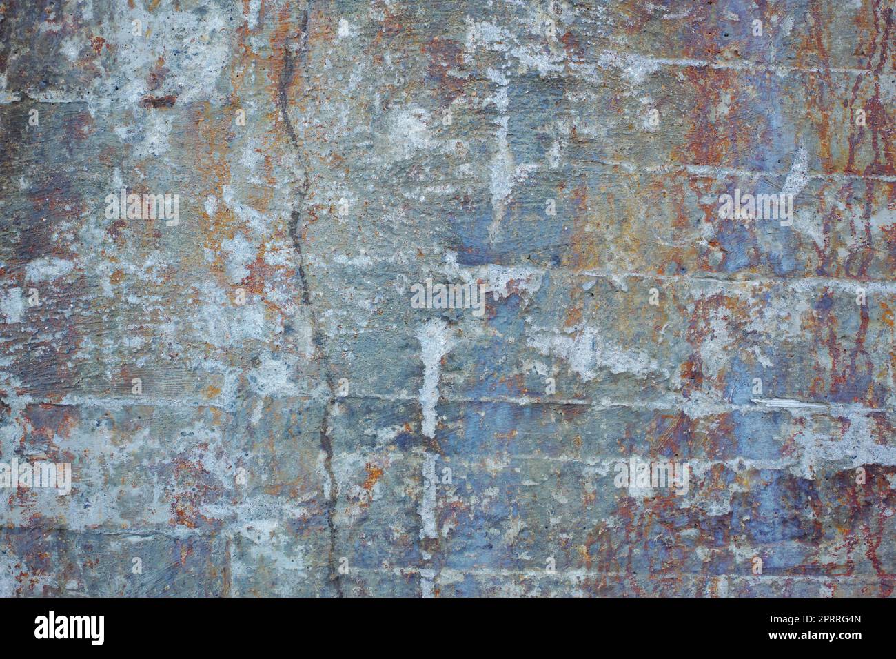Wall of cement. Old wall texture grunge background with a lot of copy space. Stock Photo