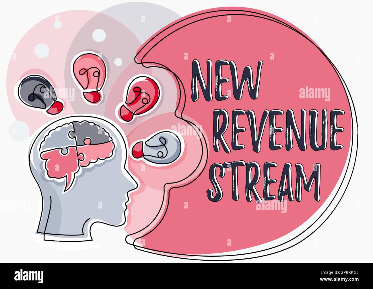 Hand writing sign New Revenue StreamAdditional Enhanced Source of ...