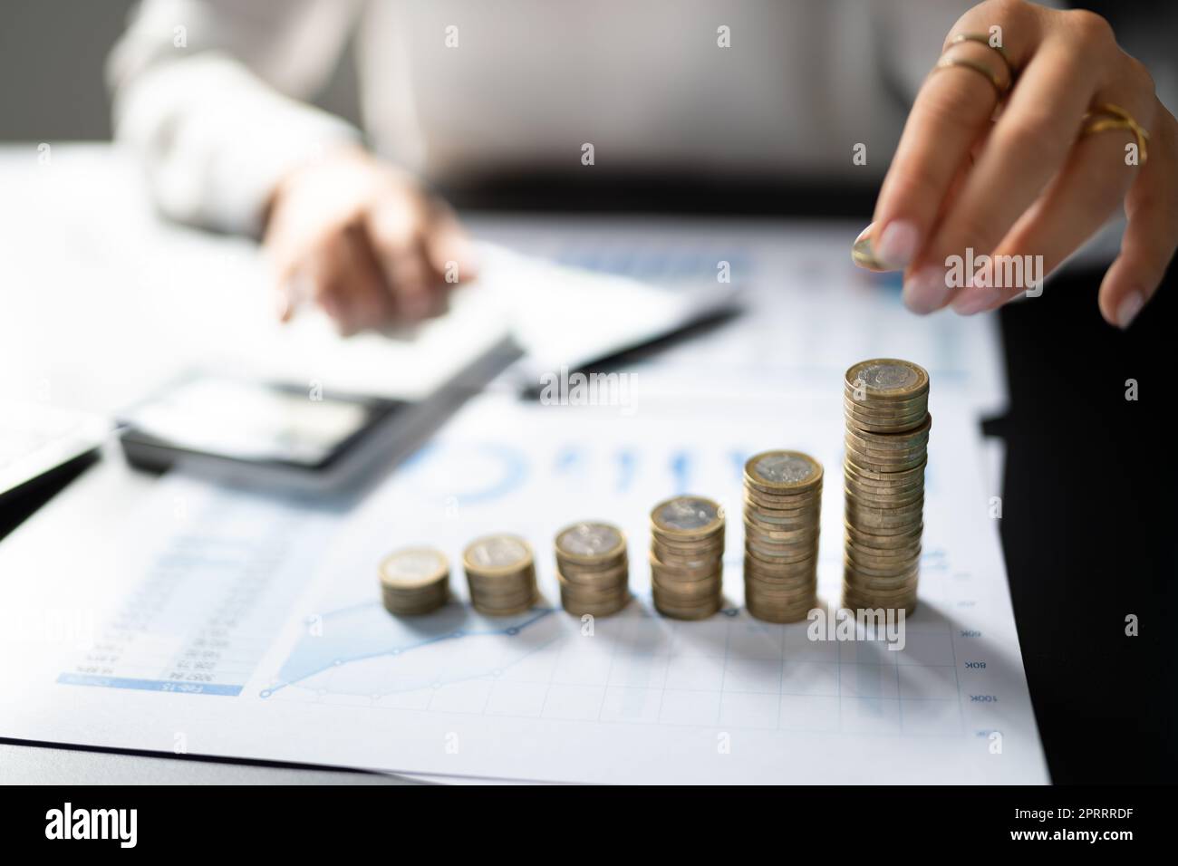Tax Raise And Finance Stock Photo Alamy
