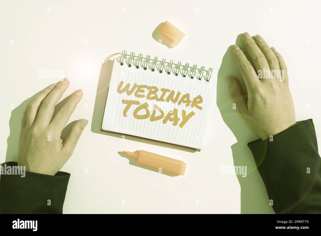 Conceptual display inar Todaylive online educational presentation on