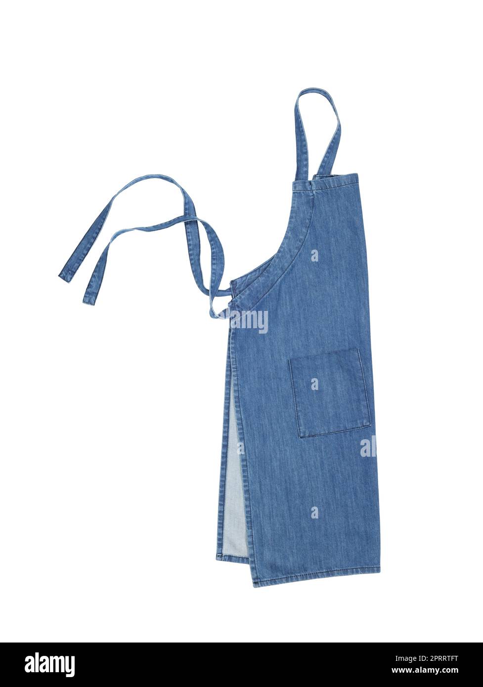 Denim blue kitchen apron hi-res stock photography and images - Alamy