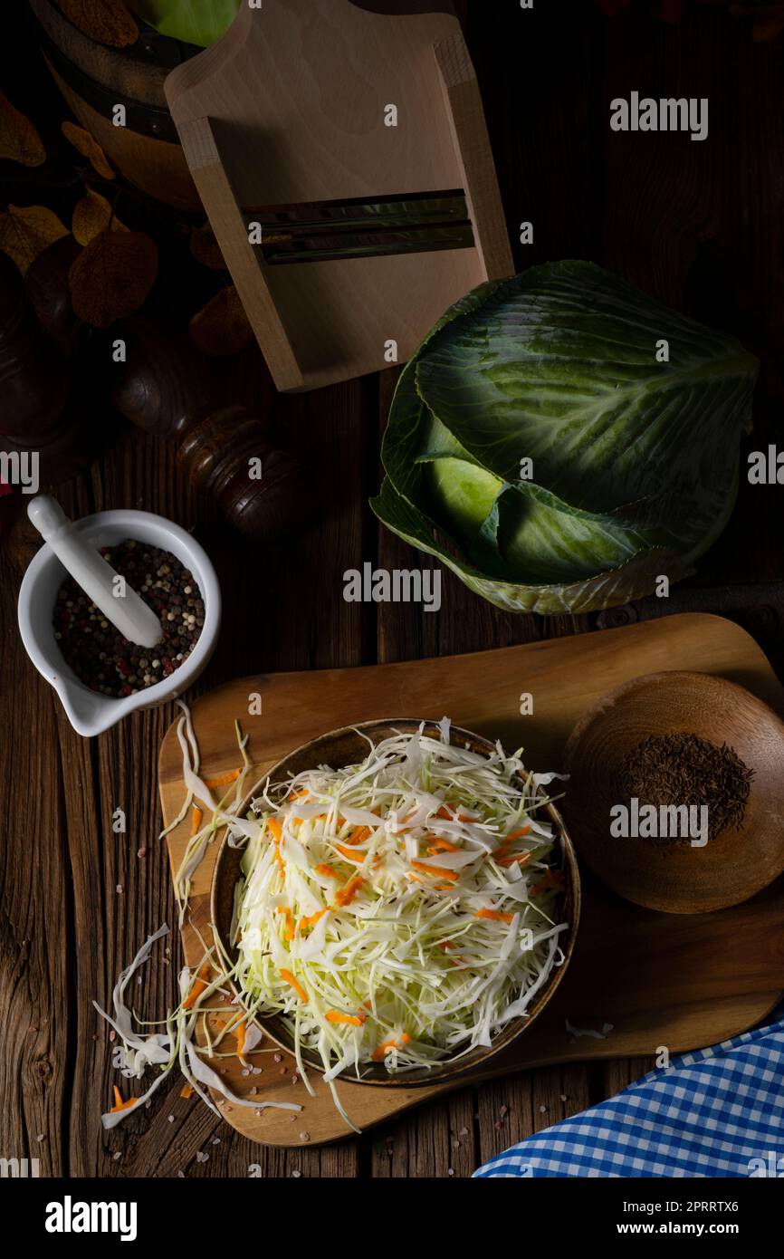 Delicious sauerkraut Polish style Stock Photo Alamy