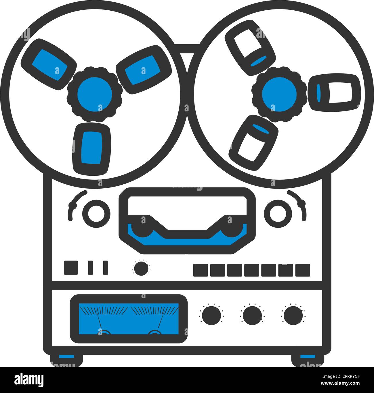 Reel Tape Recorder Icon Stock Vector Image & Art Alamy