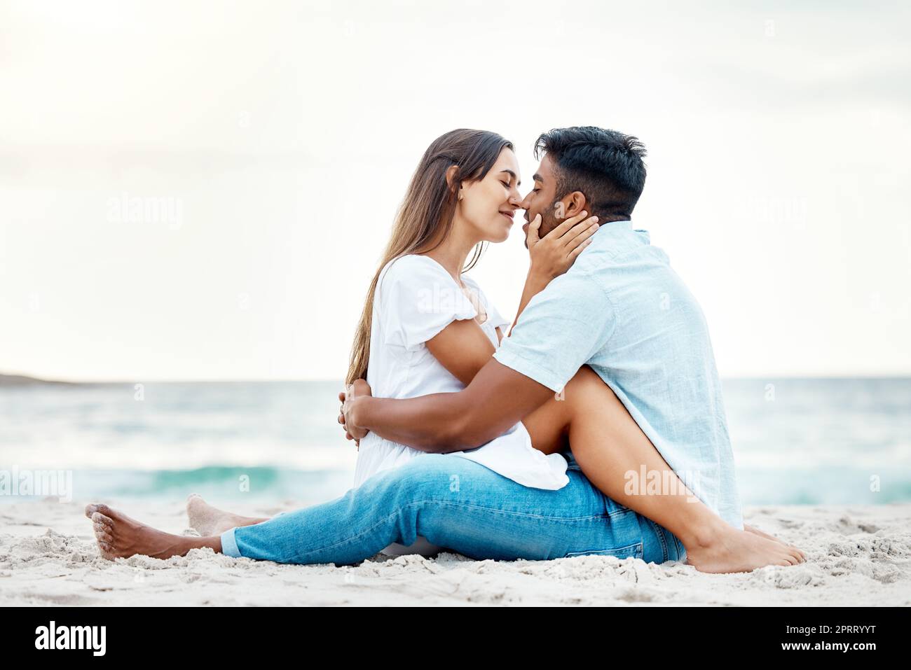Closeup of a Young Couple Enjoying the Beauty of the Sea. Romantic Pose of  Asian Couple in Honeymoon Time Stock Photo - Image of asian, ethnicity:  259182902