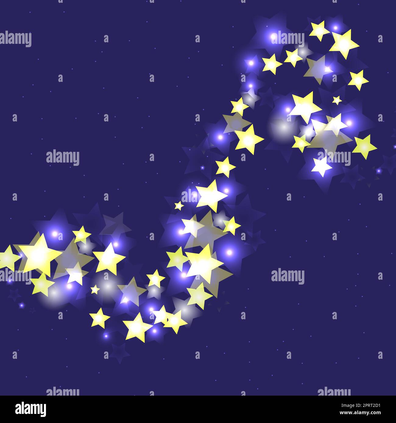 Abstract blue bokeh background with defocused circles and glitter ...