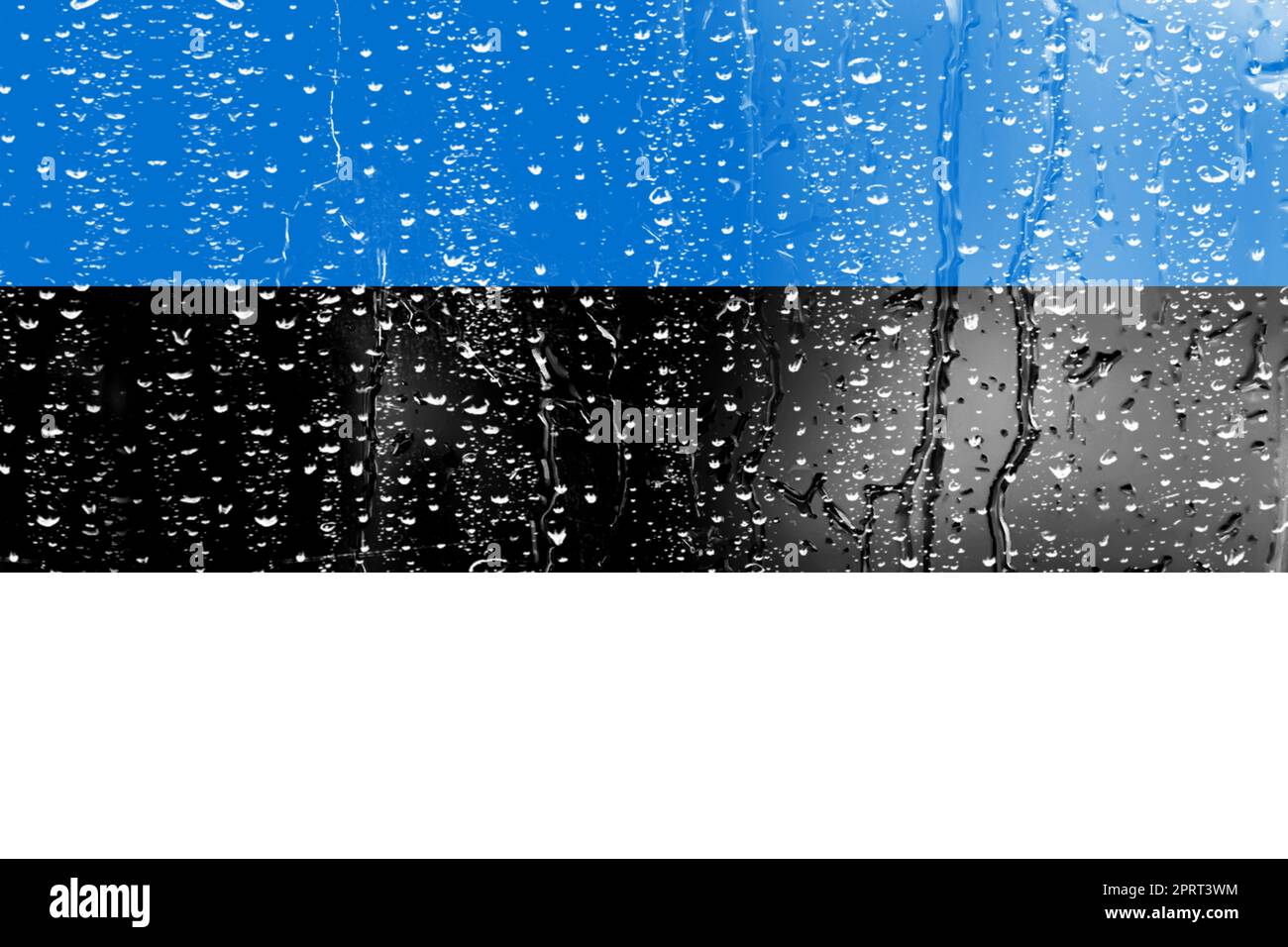 3D Flag of Estonia on a glass with water drop background Stock Photo ...