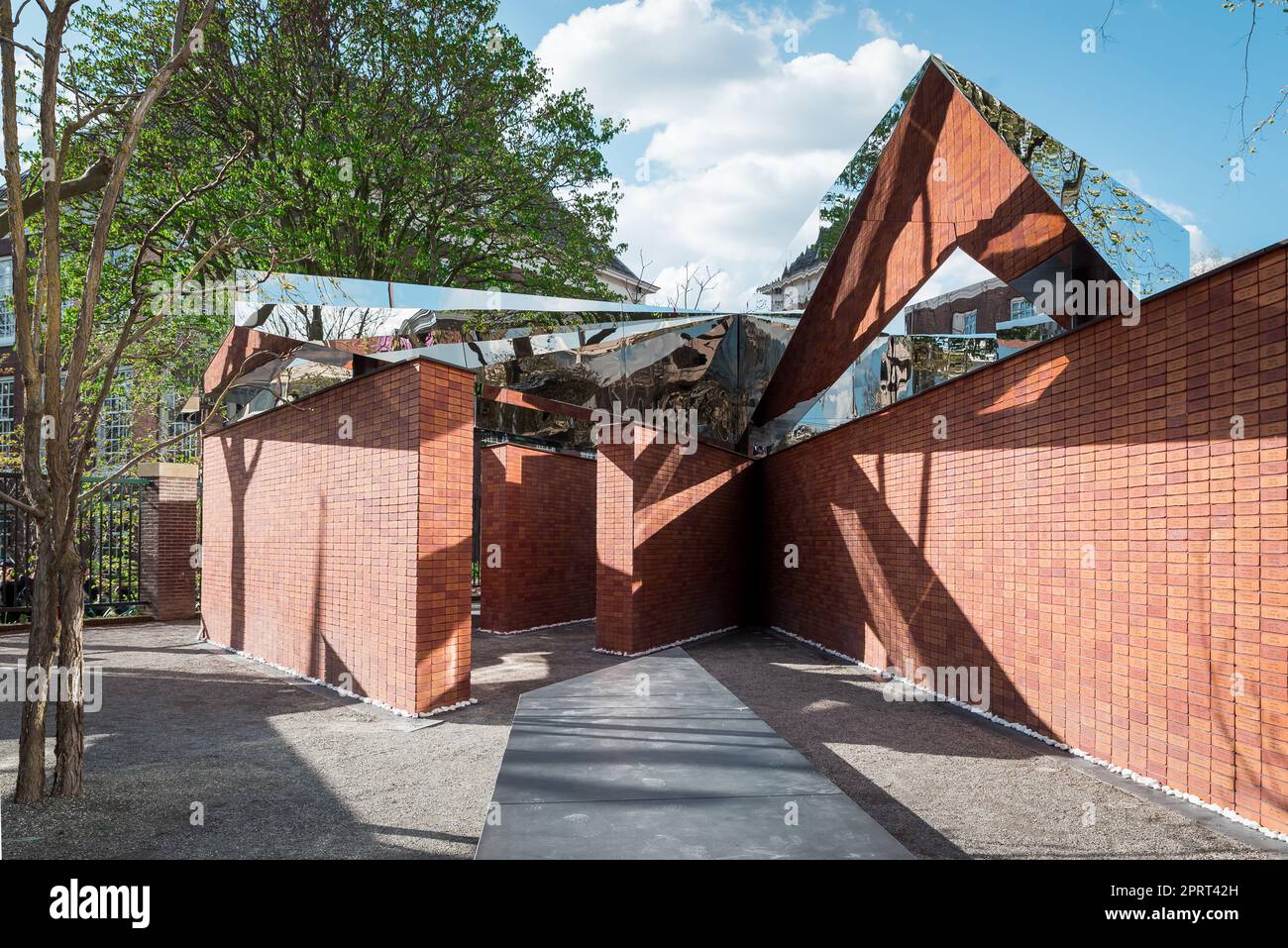 The National Holocaust Memorial of Names in Amsterdam honors the Jewish ...