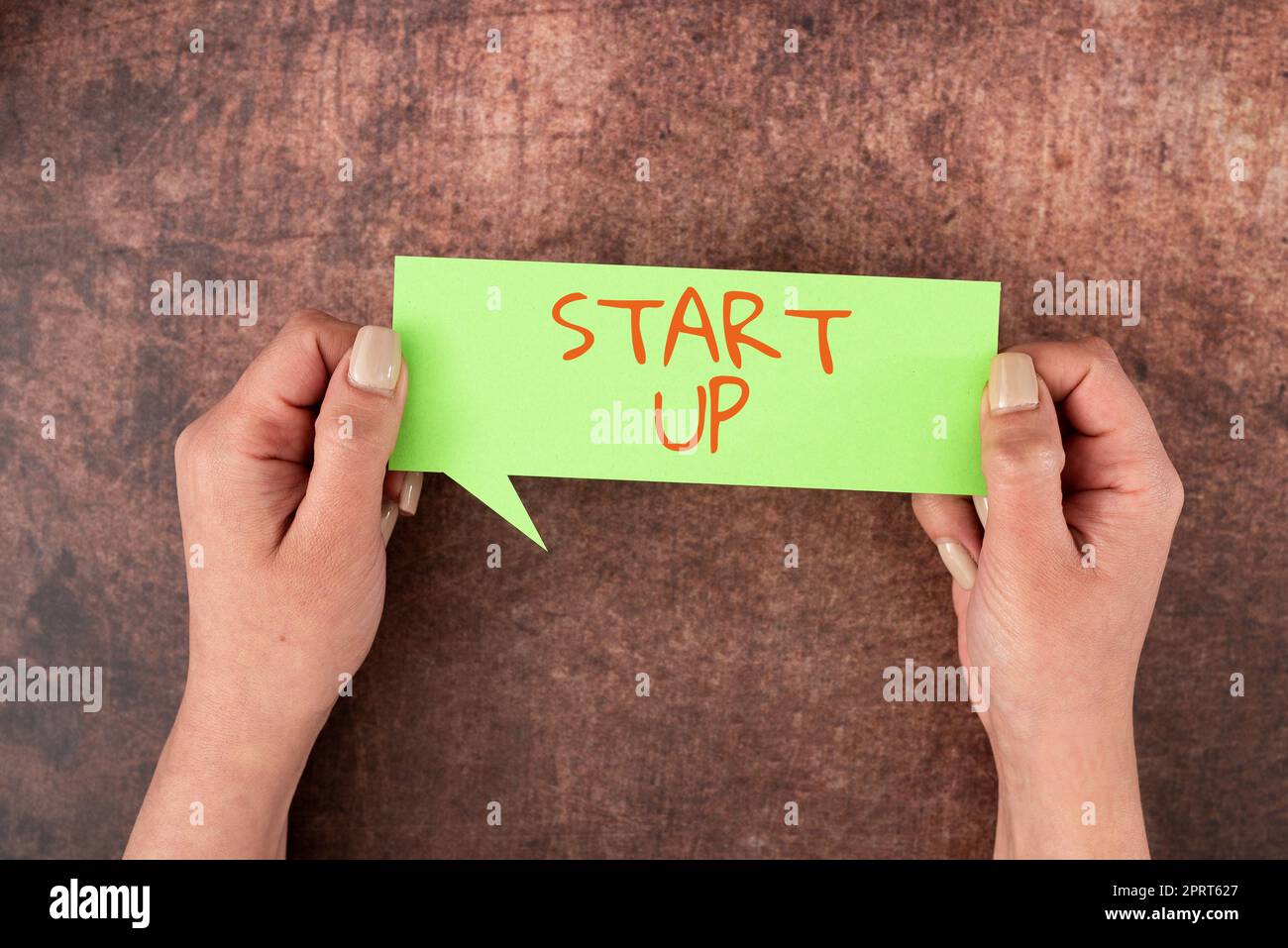 Text showing inspiration Start Up, Word for summarizes the particular ...