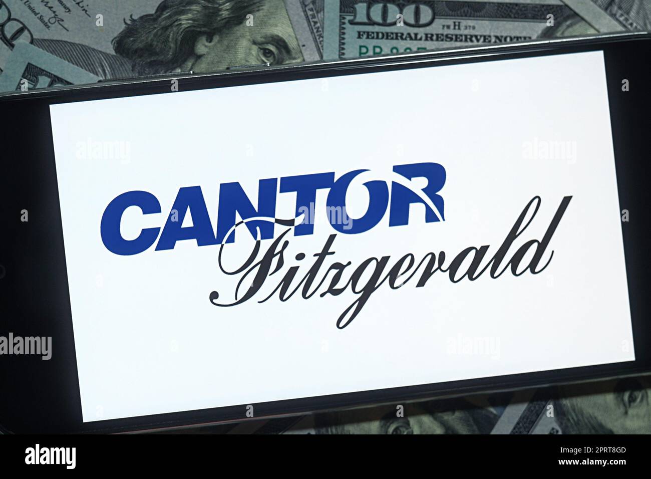 Cantor Fitzgerald editorial. Cantor Fitzgerald is an American financial  services firm Stock Photo - Alamy