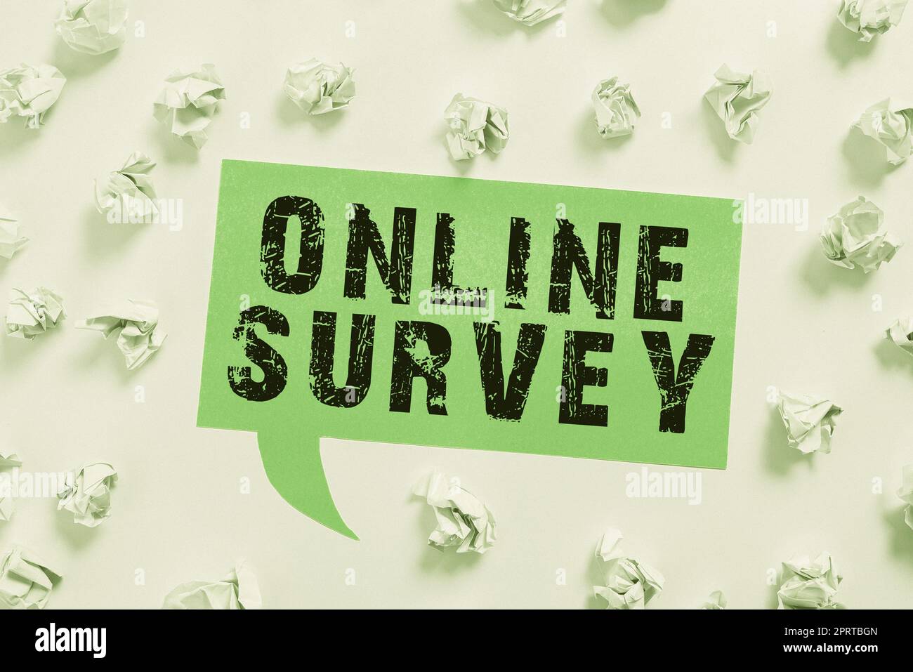 Text sign showing Online Survey. Business showcase Reappraisal Feedback ...