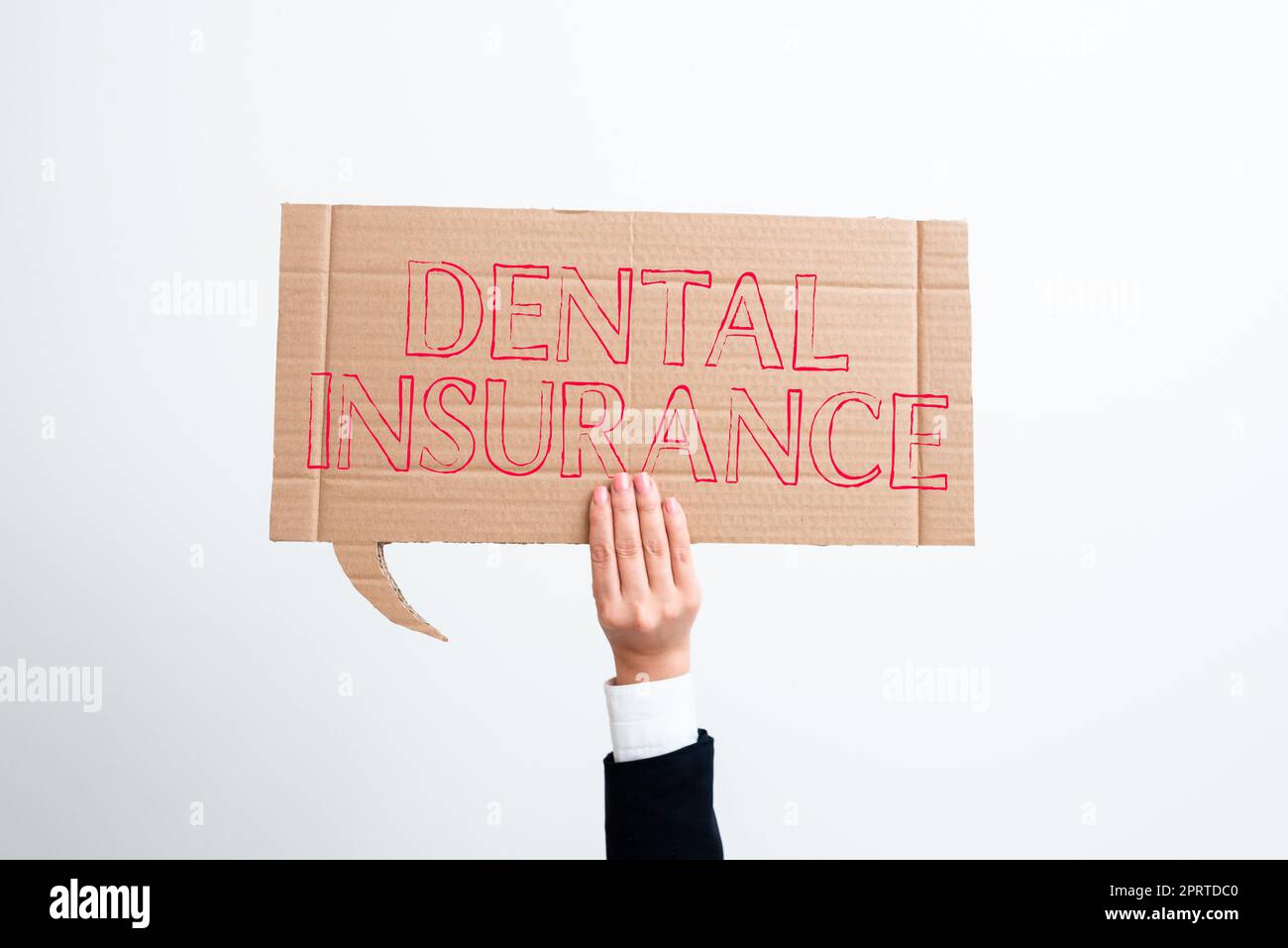 Conceptual display Dental Insuranceform of health designed to pay portion or full of costs. Business concept form of health designed to pay portion or full of costs Stock Photo