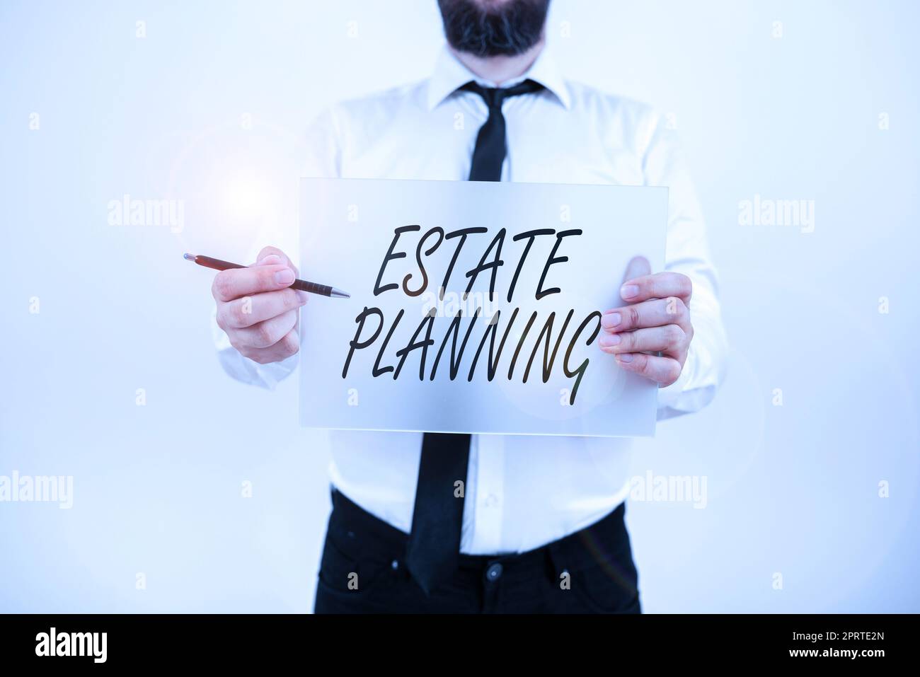 Sign displaying Estate PlanningThe management and disposal of that