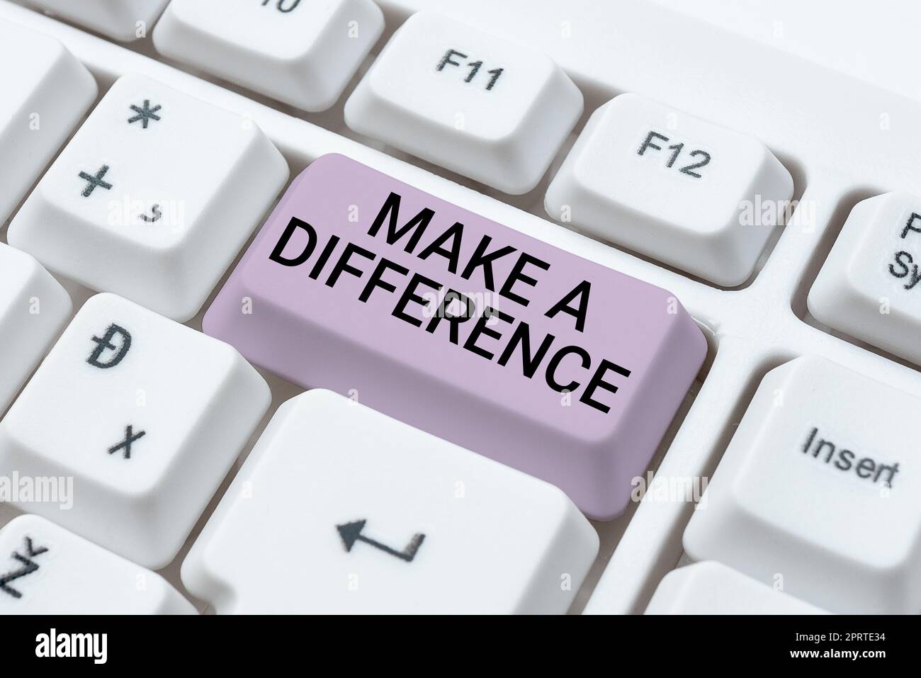Writing displaying text Make A DifferenceMark an effect on a person or ...