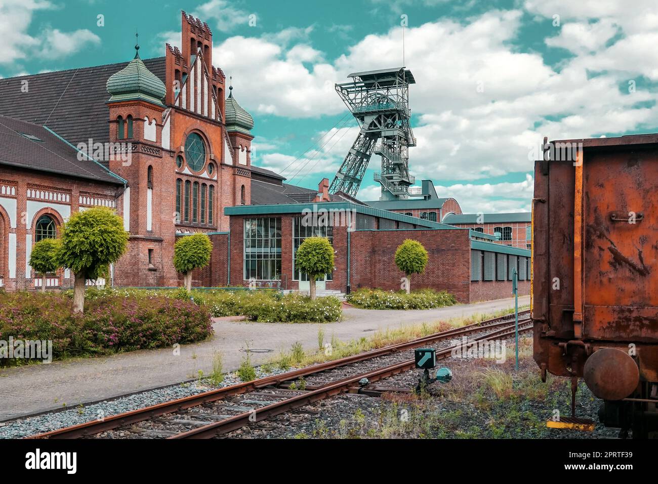 Travel Germany Route of industrial culture in the Ruhr area Stock Photo