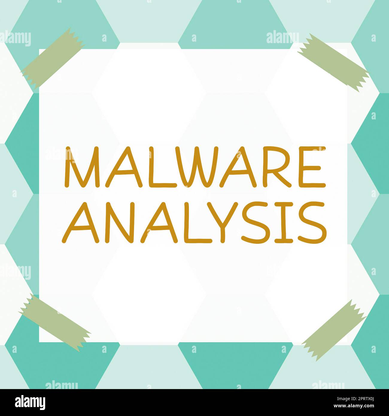 Conceptual caption Malware Analysis, Business overview activities a ...
