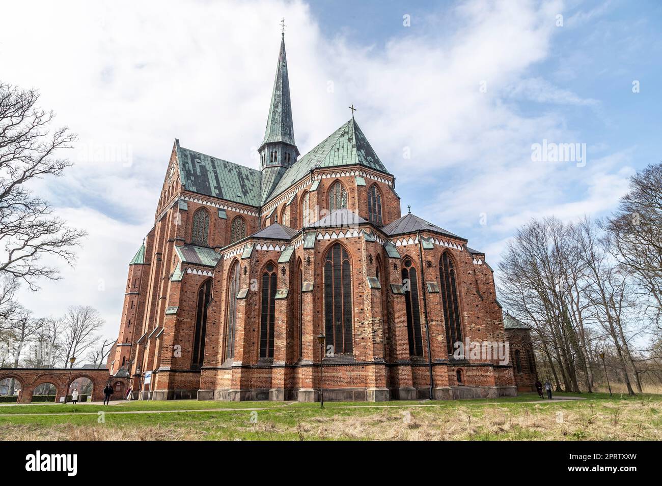 The Doberan Minster the main Lutheran Church of Bad Doberan in Mecklenburg, Northern Germany. Stock Photo