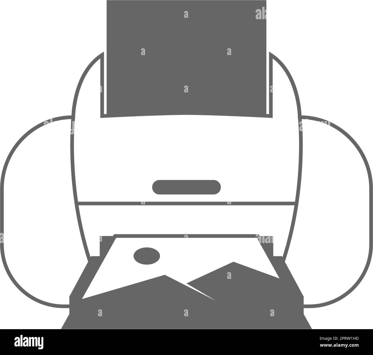 Printer icon design illustration Stock Vector Image & Art - Alamy