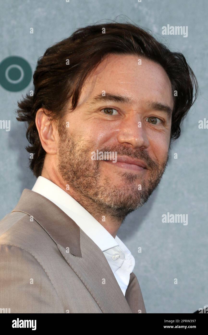 LOS ANGELES APR 26 Tom Pelphrey at the Love & Death TV Series Premiere at the Directors Guild