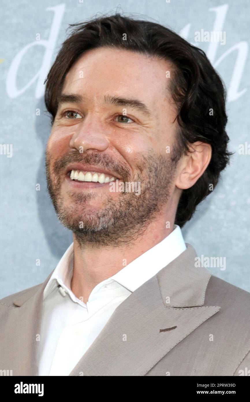 LOS ANGELES APR 26 Tom Pelphrey at the Love & Death TV Series Premiere at the Directors Guild