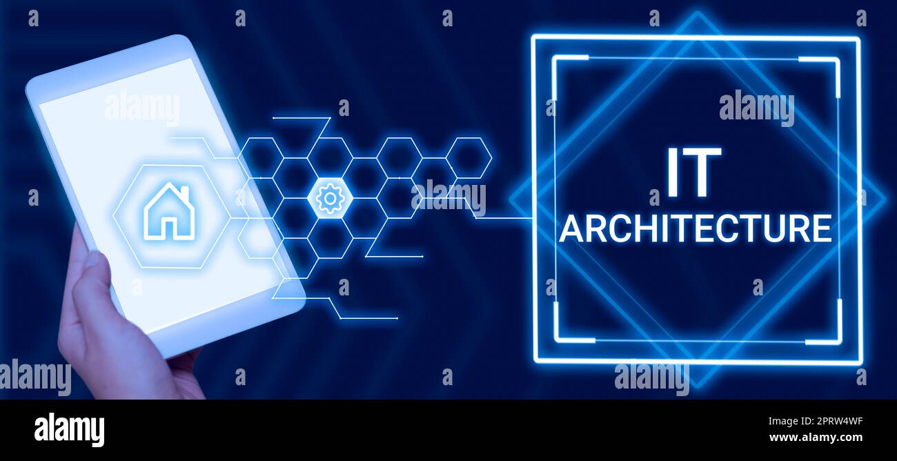 Writing displaying text It ArchitectureArchitecture is applied to the process of overall structure. Business approach Architecture is applied to the process of overall structure Stock Photo