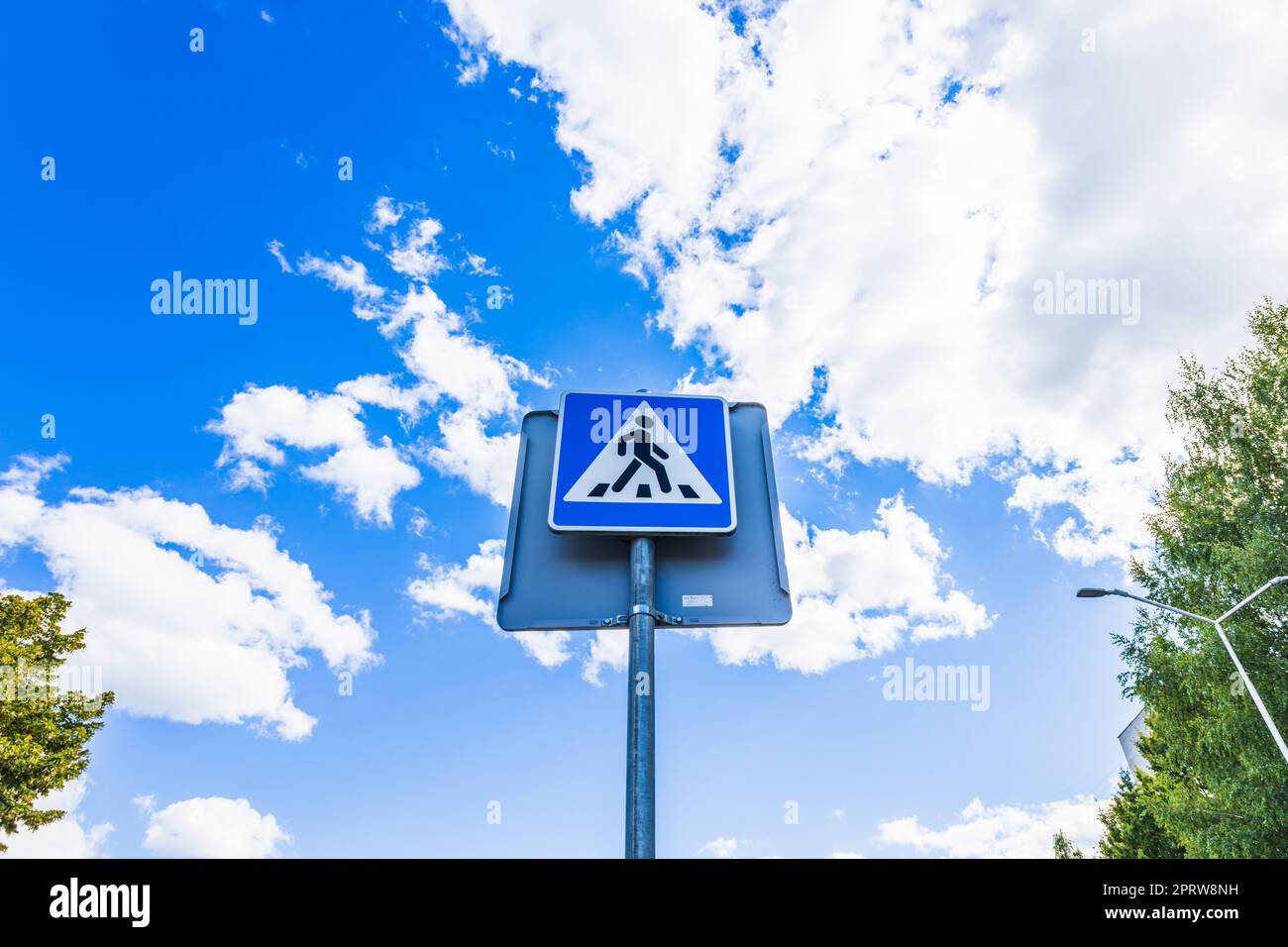 Pedestrian crossing sign isolated hi-res stock photography and images -  Alamy