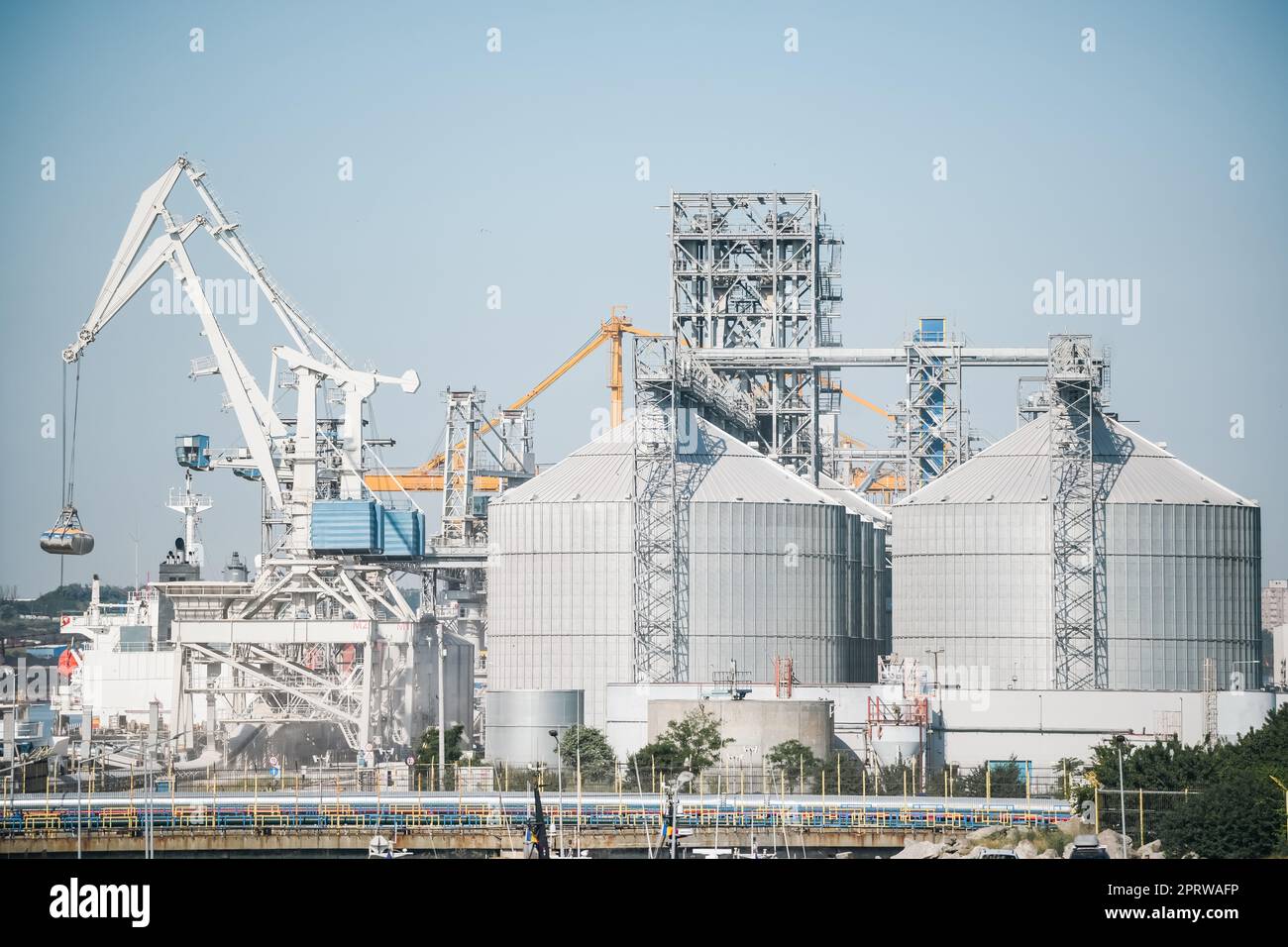 Cereal warehouse and agroprocessing and manufacturing plant for