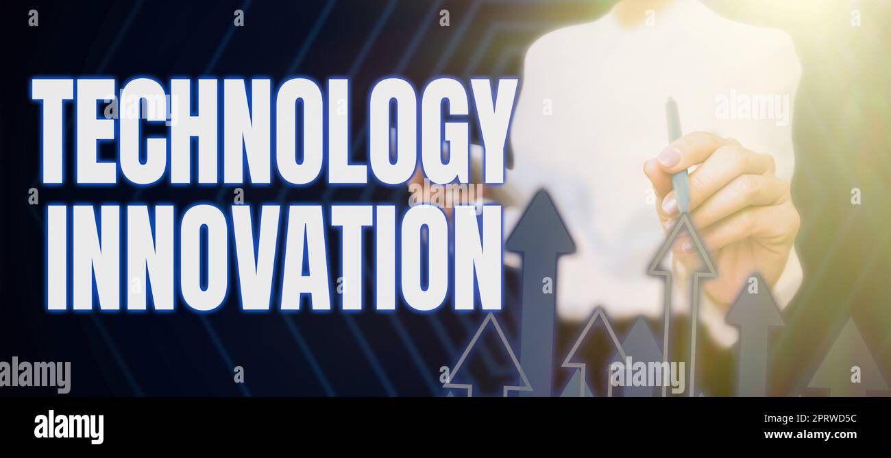 Conceptual display Technology Innovation, Internet Concept advanced net connected devices a Creative Technique Stock Photo