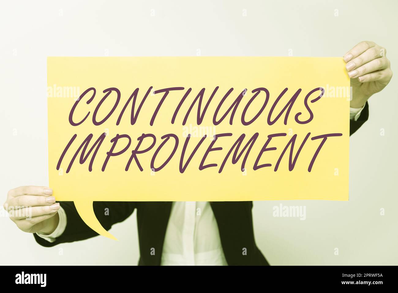 Writing displaying text Continuous Improvement, Internet Concept Ongoing Effort to Advance Never ending changes Stock Photo