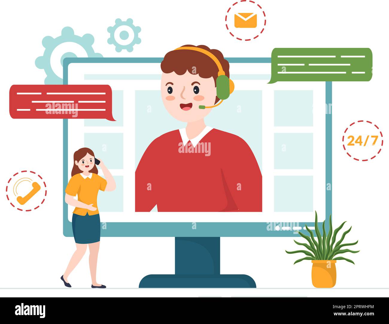 Computer Operator Clipart