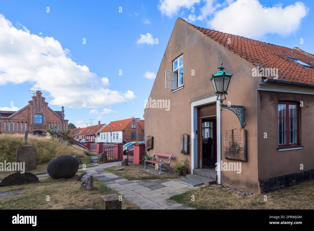 Denmark, Bornholm - Bornholm Museum in Rønne Stock Photo - Alamy