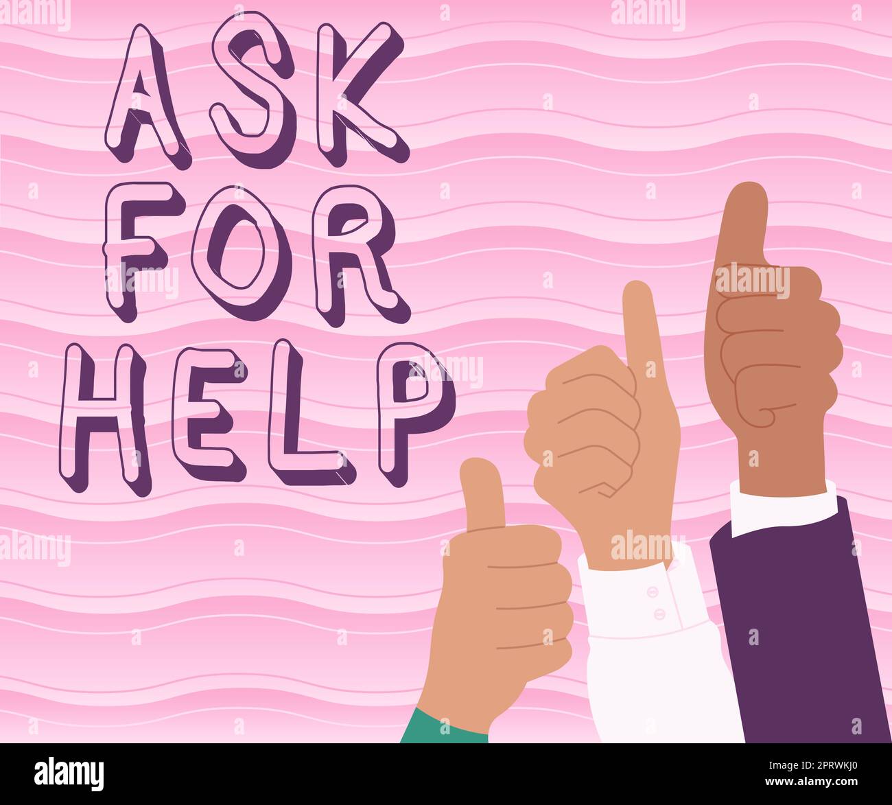 Handwriting text Ask For Help. Business approach Request to support assistance needed Professional advice Stock Photo